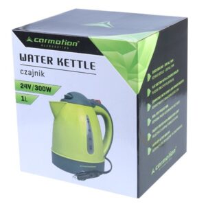 Automobilinis kelioninis virdulys su plokščiu šildymo padėklu, 1L, 24V, 300W - Image 2