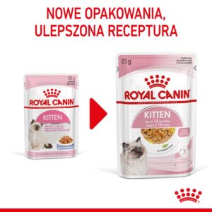 Royal Canin FHN Kitten Instinctive in jelly -  drėgnas ėdalas kačiukams - 12x85g - Image 3