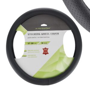 Vairo užvalkalas "M" 37-39 cm, 1 section of genuine leather, perforated, black