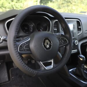 Vairo užvalkalas "M" 37-39 cm, 1 section of genuine leather, perforated, black - Image 5