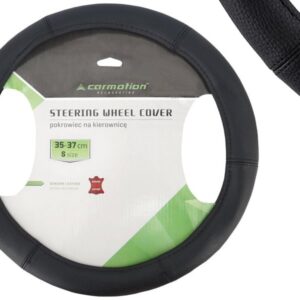 Vairo užvalkalas "S" 35-37 cm, 6 sections genuine leather, black