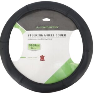 Vairo užvalkalas "S" 35-37 cm, 6 sections genuine leather, black - Image 2