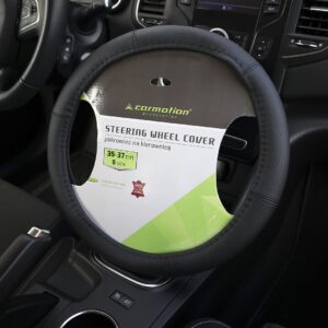 Vairo užvalkalas "S" 35-37 cm, 6 sections genuine leather, black - Image 3