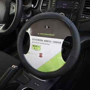 Vairo užvalkalas "M" 37-39 cm, 6 sections of genuine leather, black - Image 3