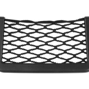 Mesh pocket for small items, 14.5 x 8 cm, with double sided adhesive tape