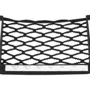 Mesh pocket for small items, 14.5 x 8 cm, with double sided adhesive tape - Image 2