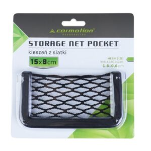 Mesh pocket for small items, 14.5 x 8 cm, with double sided adhesive tape - Image 4