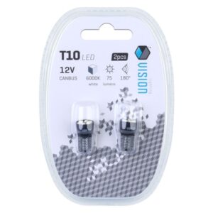 Bulb VISION W5W (T10) 12V 6x 3014 SMD LED, CANBUS, white, 2 pcs - Image 3
