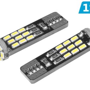 Bulb VISION W5W (T10) 12V 24x 3014 SMD LED, CANBUS, white, 2 pcs
