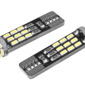 Bulb VISION W5W (T10) 12V 24x 3014 SMD LED, CANBUS, white, 2 pcs - Image 2