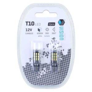 Bulb VISION W5W (T10) 12V 24x 3014 SMD LED, CANBUS, white, 2 pcs - Image 3