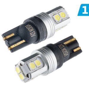 Bulb VISION W5W (T10) 12V 10x 3030 SMD LED, nonpolar, CANBUS, white, 2 pcs