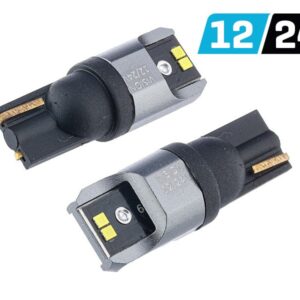 Bulb VISION W5W (T10) 12/24V 4x 1616 SMD LED, CANBUS, white, 2 pcs