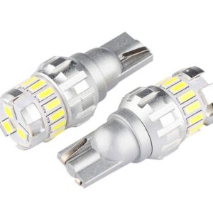 Bulb VISION W5W (T10) 12/24V 15x 3014 + 3x 3030 SMD LED, nonpolar, CANBUS, white, 2 pcs - Image 2