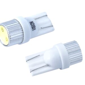 Bulb VISION W5W (T10) 12V 1x HP LED, aluminum bulb holder, white, 2 pcs - Image 2