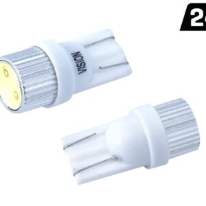 Bulb VISION W5W (T10) 24V 1x HP LED, aluminum bulb holder, white, 2 pcs