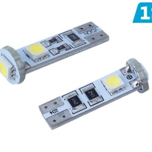 Bulb VISION W5W (T10) 12V 3x 5050 SMD LED, CANBUS, white, 2 pcs