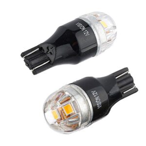 Bulb VISION WY16W (T15) 12/24V 5x 2835 SMD Lumileds, nonpolar, CANBUS, orange, 2 pcs - Image 2