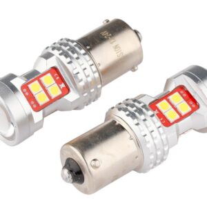 Bulb VISION R5W / R10W BA15s 12/24V 13x 3030 SMD LED, nonpolar, CANBUS, white, 2 pcs - Image 2