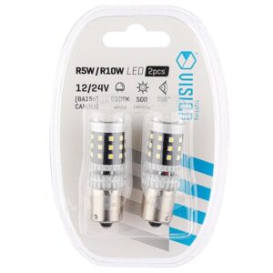Bulb VISION R5W / R10W BA15s 12/24V 39x 2016 SMD LED, nonpolar, CANBUS, white, 2 pcs - Image 3