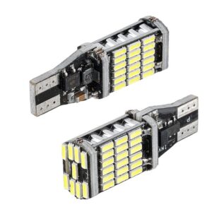 Bulb VISION W16W (T15) 12/24V 45x 4014 SMD LED, nonpolar, CANBUS, white, 2 pcs - Image 2