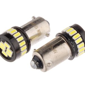 Bulb VISION H6W BAX9s 12/24V 24x 3014 SMD LED, nonpolar, CANBUS, white, 2 pcs - Image 2