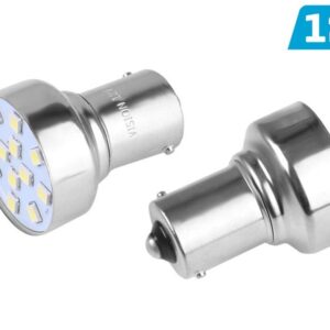Bulb VISION P21W BA15s 12V 12x 2835 SMD LED, white, 2 pcs