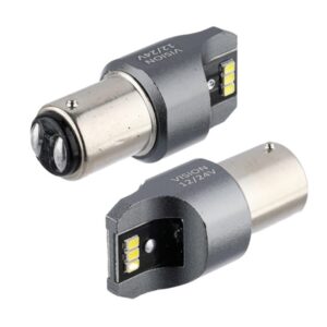 Bulb VISION P21 / 5W BAY15d 12/24V 6x 3020 SMD LED, nonpolar, CANBUS, white, 2 pcs - Image 2