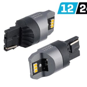 Bulb VISION WY21W (T20d) 12/24V 6x 3020 SMD LED, nonpolar, CANBUS, orange, 2 pcs
