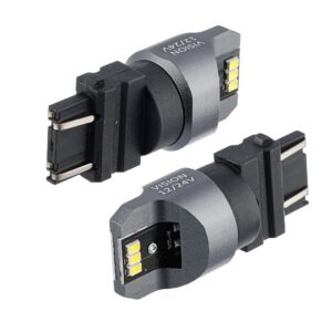 Bulb VISION P27 / 7W (T25) 12/24V 6x 3020 SMD LED, nonpolar, CANBUS, white, 2 pcs - Image 2