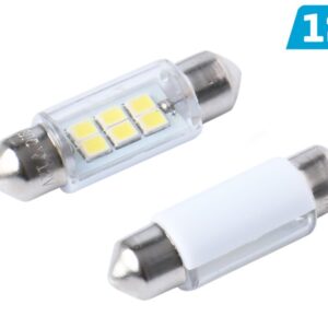 Bulb VISION Festoon SV8.5 36mm 12V 6x 2835 SMD LED, white, 1 pc