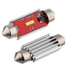 Bulb VISION Festoon SV8.5 41mm 12/24V 1x 1860 SMD LED, nonpolar, CANBUS, white, 2 pcs - Image 2