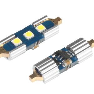 Bulb VISION Festoon SV8.5 31mm 12/24V 3x 3030 SMD LED, nonpolar, CANBUS, white, 2 pcs - Image 2