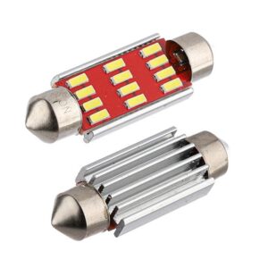 Bulb VISION Festoon SV8.5 41mm 12/24V 12x 4014 SMD LED, CANBUS, white, 2 pcs - Image 2