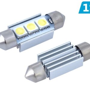 Bulb VISION Festoon SV8.5 36mm 12V 3x 5050 SMD LED, CANBUS, white, 1 pc