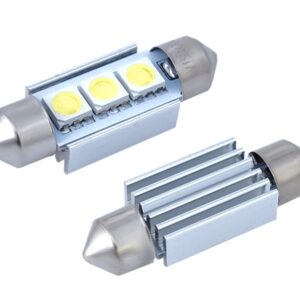 Bulb VISION Festoon SV8.5 36mm 12V 3x 5050 SMD LED, CANBUS, white, 1 pc - Image 2