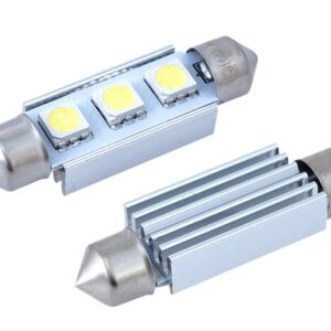 Bulb VISION Festoon SV8.5 41mm 12V 3x 5050 SMD LED, CANBUS, white, 1 pc - Image 2