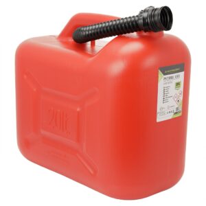 Kuro bakas, plastikinis, 20 liters, raudonos spalvos