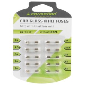 Glass saugikliai 20mm, 10 vnt