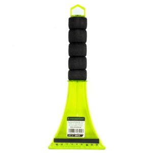 Polycarbonate scraper with squeegee, soft grip - Image 3