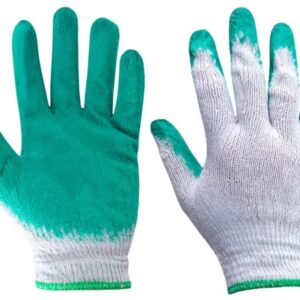 Darbo pirštinės covered with rubber, size XL