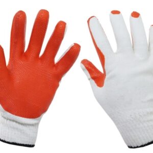 Darbo pirštinės "paving", covered with 2 layers of rubber, s. 10