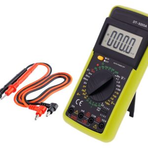 Digital electrical multimeter with LCD display