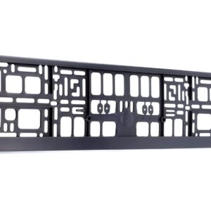 Automobilio numerio rėmelis, black, flexible (PP / PS)