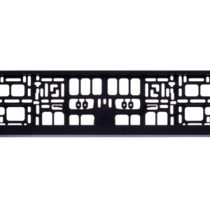 Automobilio numerio rėmelis, black, flexible (PP / PS) - Image 2