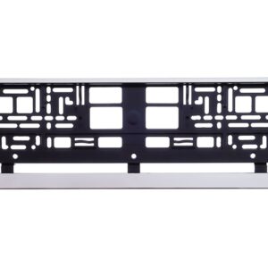 Automobilio numerio rėmelis, metallized, chromed - Image 2