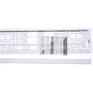 Automobilio numerio rėmelis, metallized, chromed - Image 3