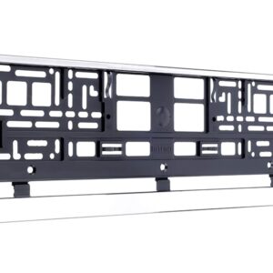 Automobilio numerio rėmelis with chromed border
