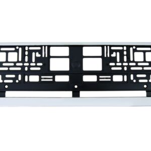 Automobilio numerio rėmelis with chromed border - Image 2