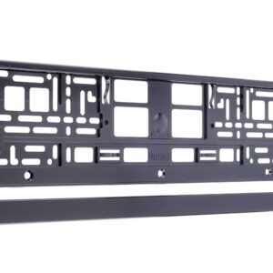 Automobilio numerio rėmelis, metallized, black